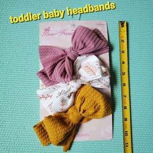 Danbar soft baby toddler headbands pink yellow white floral